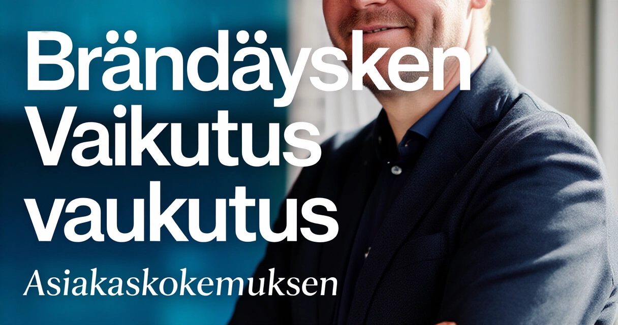 Brändäyksen Vaikutus Asiakaskokemukseen